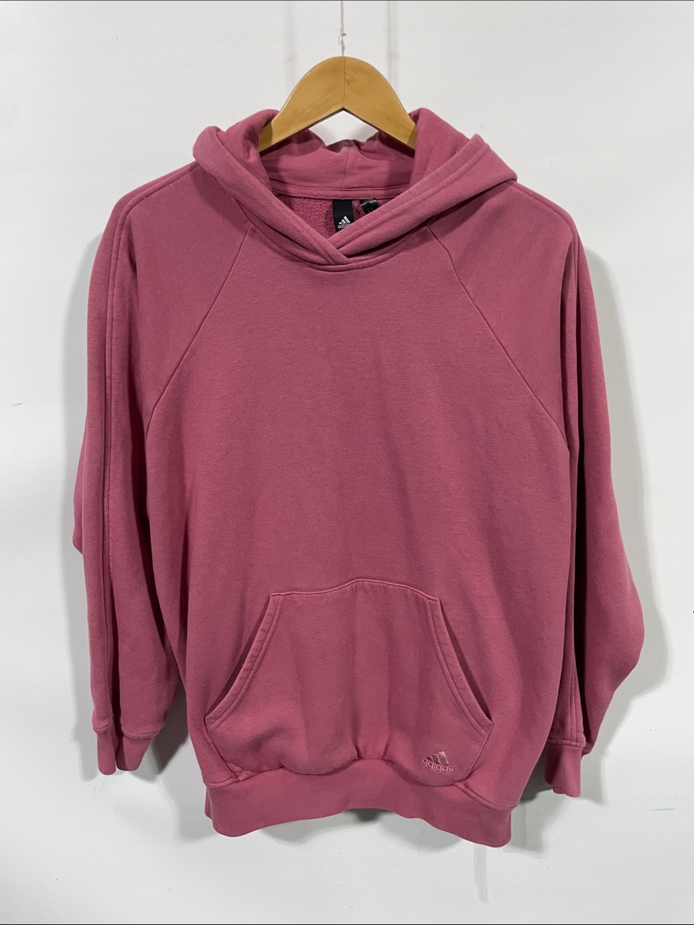 adidas Rose Pink Hooded Sweatshirt